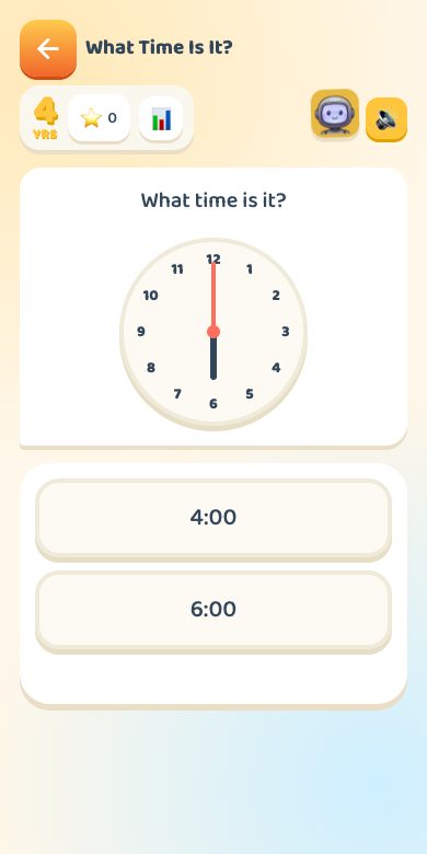 What Time Is It? — Age 4