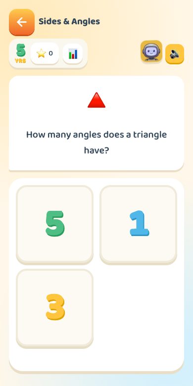 Sides & Angles — Age 5