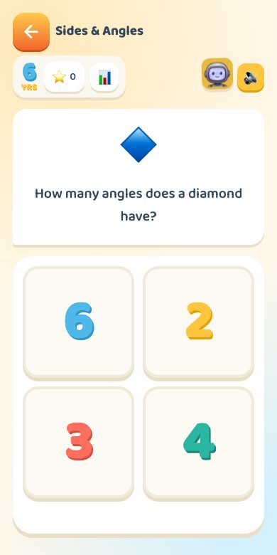 Sides & Angles — Age 6
