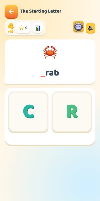 The Starting Letter — Age 4