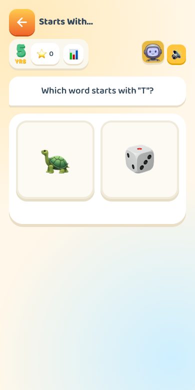 Starts With… — Age 5